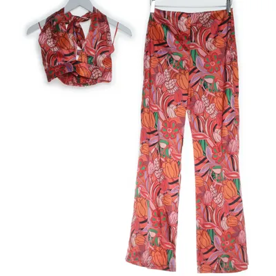 Set (Rosa, Flerfärgad) från Koton Elastan, Polyester