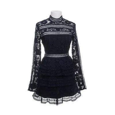 Jurk (Blauw) van Self-Portrait Polyester, Viscose, Polyamide, Katoen