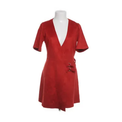Wikkeljurk (Rood) van Zara Trafaluc Collection Elastaan, Polyester