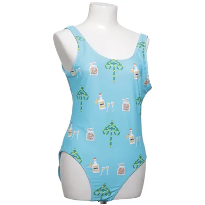 Maillot de bain une pièce (Bleu, Multicolore) de Svensk Husman Élasthane, Polyester