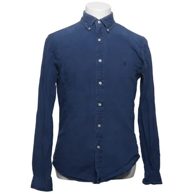 Buttondownskjorte (Indigo Oxford) fra Ralph Lauren Bomuld