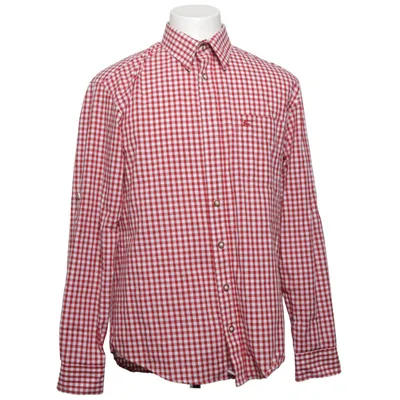 Shirt (Red, White) from Os Trachten Cotton, Polyester