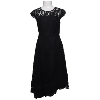 Jurk (Zwart) van Donna Karan Katoen, Polyamide, Polyester, Viscose