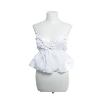 Crop top (Wit) van Zara Katoen