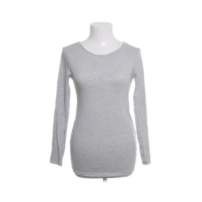 Long sleeve T-shirt (Gray) from H&M Mama Elastane, Cotton, Viscose