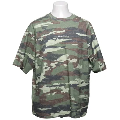 T-shirt (Grön, Brun, Flerfärgad) från Acne Studios Bomull