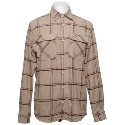 Flannel shirt (Beige, Multicolored) from Colours & Sons Acrylic, Polyester
