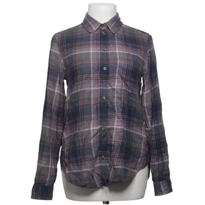 Flanellhemd (Blau, Lila, Braun) von American Eagle Outfitters Polyester, Viskose
