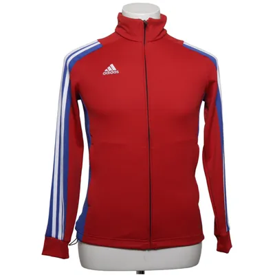 Trainingsjacke (Rot, Blau, Weiß) von Adidas Polyester