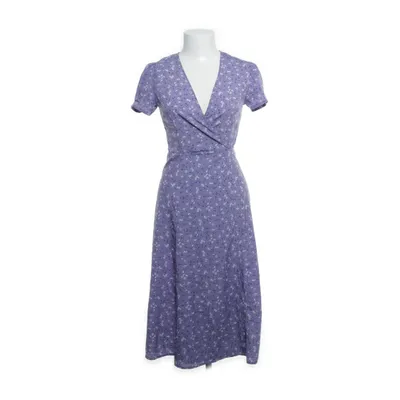 Wrap dress (Purple, Multicolored) from Peiran Polyester