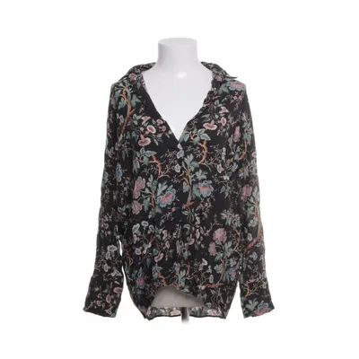 Bluse (Schwarz, Mehrfarbig) von Zara Woman Viskose