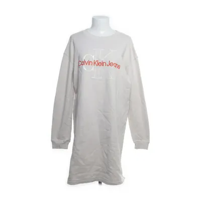 Jurk (Beige) van Calvin Klein Jeans Katoen