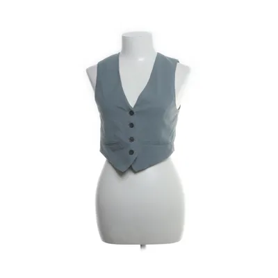 Suit vest (Blue, Black) from Pull & Bear Polyester