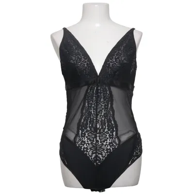 Body (Schwarz) von Hunkemöller Baumwolle, Elasthan, Polyamid
