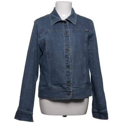 Denim jacket (Blue) from New Line Mac Scott Cotton, Elastane