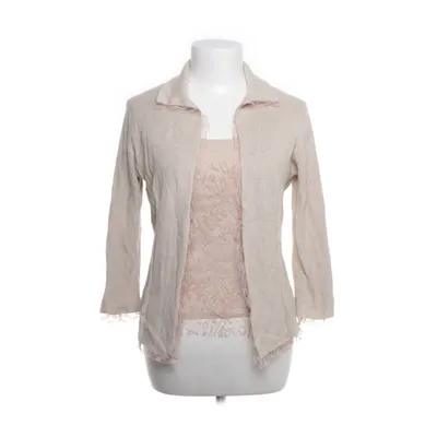Twinset (Beige, Roze) van Marc Cain Katoen, Kasjmier, Nylon, Zijde, Viscose