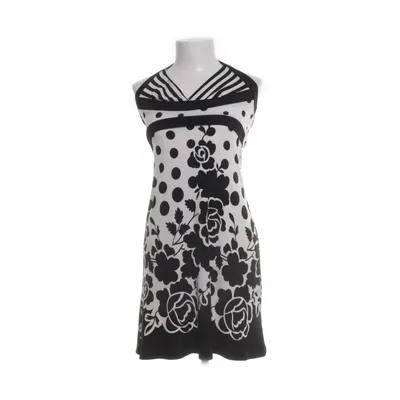 Halterneck dress (Black, White) from Sinéquanone Elastane, Polyester