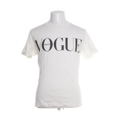 T-shirt (Wit, Zwart) van Vogue Organisch katoen