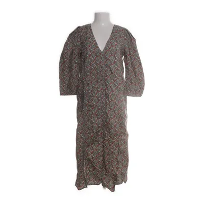 Maxi dress (Green, Red, Multicolored) from Ganni Organic cotton