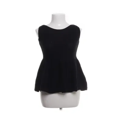Peplumtopp (Svart) från Zara Knit Akryl, Bomull, Viskos