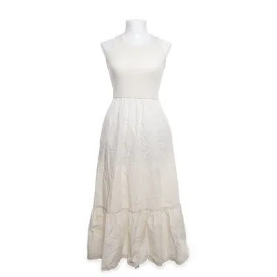 Maxi jurk (Beige) van Gap Elastaan, Polyester, Katoen