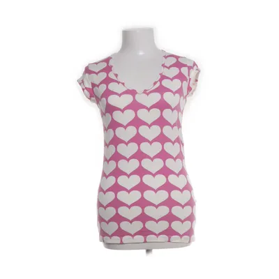 Top (White, Pink) from Me&i Cotton, Elastane