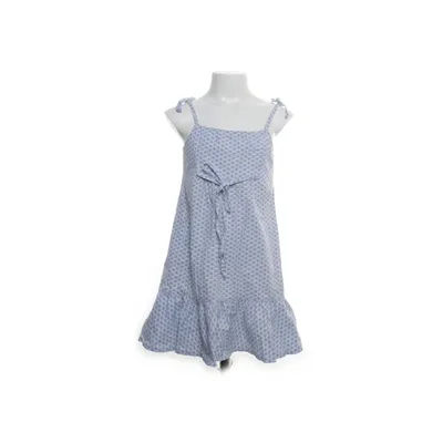 Klänning (Blå, Vit) från Lycks Bomull