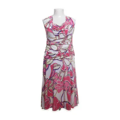 Kjole (Pink, Flerfarvet) fra Tia Polyester, Elastan