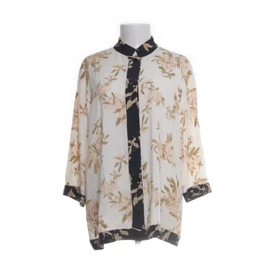 Blouse (Wit, Meerkleurig) van Ganni