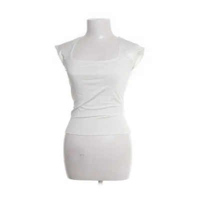 Tanktop  (Hvid) fra Gina Tricot Elastan, Viscose