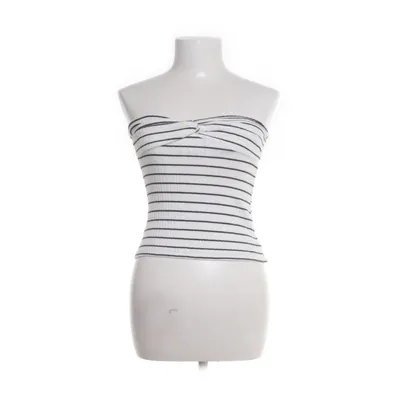 Tube top (Wit, Zwart) van NA-KD Katoen, Elastaan, Polyester