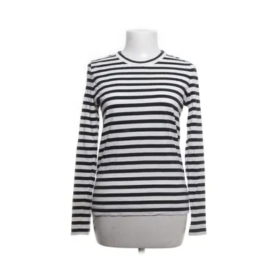 Long sleeve T-shirt (Black, White) from Arket Cotton