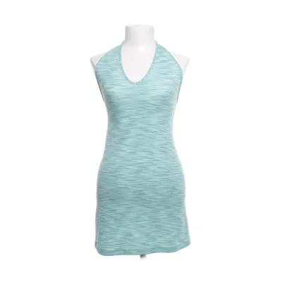 Halterneck-kjole (Grøn, Blå) fra Subdued Elastan, Polyester