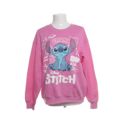 Collegetröja (Rosa) från Disney Stitch Återvunnen polyester