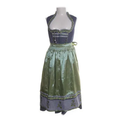Dirndl (Green, Blue) from Krüger Cotton, Polyester