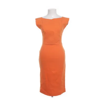 Kjole (Orange) fra Roland Mouret Silke, Uld