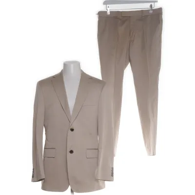 Kostym (Beige) från Boss Hugo Boss Bomull, Elastan