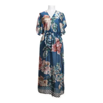 Maxi jurk (Blauw, Meerkleurig) van Rinascimento
