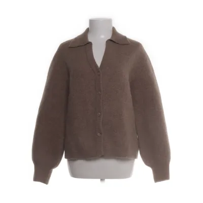 Cardigan (Brown) from STOCKH LM Alpaca wool, Elastane, Polyamide, Wool