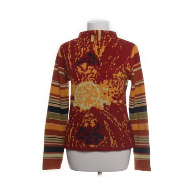 Sweater (Orange, Multicolored) from Christian Lacroix Acrylic, Linen