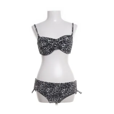 Bikini (Noir, Gris, Blanc) de Mariemeili Élasthane, Polyamide
