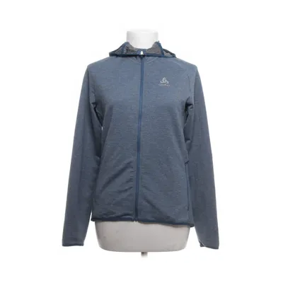 Trainingsjack (Blauw) van Odlo Polyester, Viscose, Elastaan