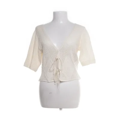 Slå om-cardigan (Beige) fra JDY Bomuld, Polyester