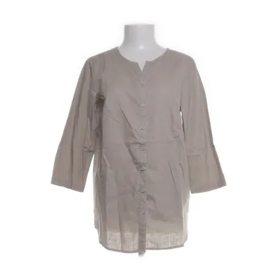 Blouse (Grijs) van Bonprix Collection Katoen, Linnen