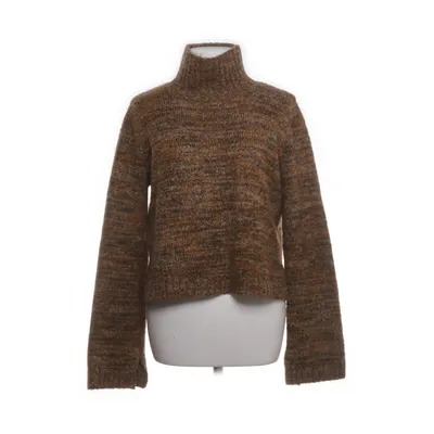 Polotröja (Brun) från Zara Knit Akryl, Elastan, Nylon, Ull