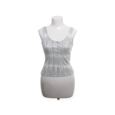 Crop top (Gray) from Abercrombie & Fitch Cotton, Elastane