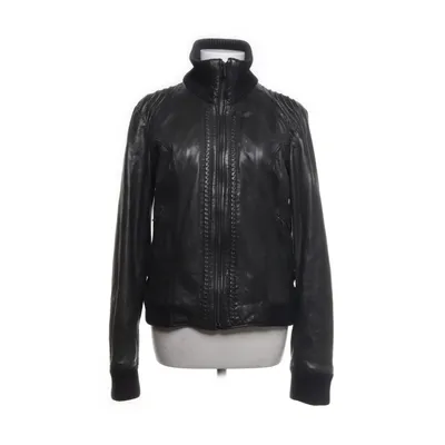 Leren jack (Zwart) van Diesel Polyester