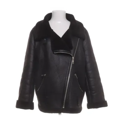 Shearlingjakke (Sort) fra Zara Polyester