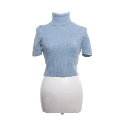 Top (Blauw) van Zara Polyester, Acryl, Wol, Elastaan
