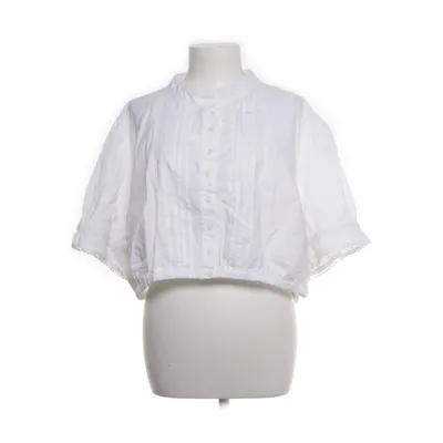 Crop top (Wit) van Ulla Popken Katoen